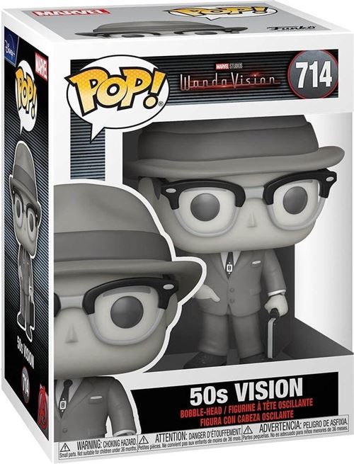Figurine Funko Pop WandaVision Marvel 50's Vision with Chase Modèle aléatoire