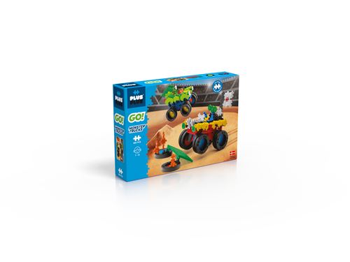 Jeu de construction Plus Plus GO! Monster Trucks