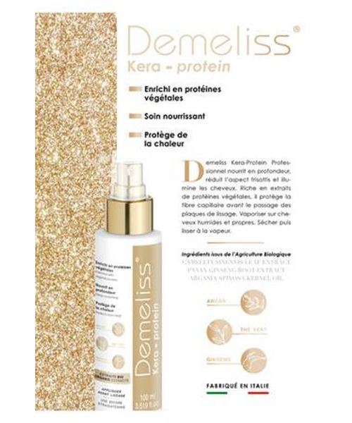 Crème nourrissante avant lissage Demeliss Kera-Protein 100ml