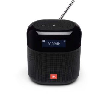 Radio DAB/DAB+/FM portable JBL Tuner XL Noir avec Bluetooth et son