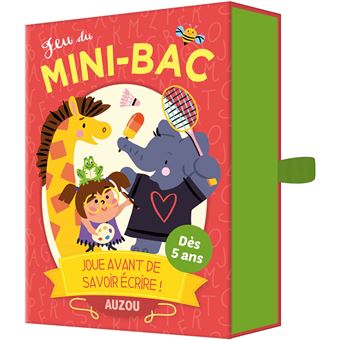 Jeu de cartes Auzou Jeu du mini-bac