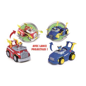 Véhicule Pat Patrouille Transformable Super charged Pups Mighty