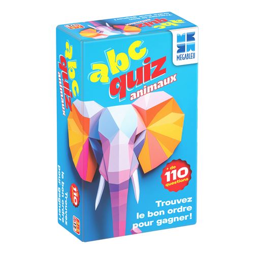 Jeu de culture générale Megableu Abc Quiz Animaux - Megableu
