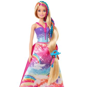 Poupée Barbie Princesse Tresses Magiques