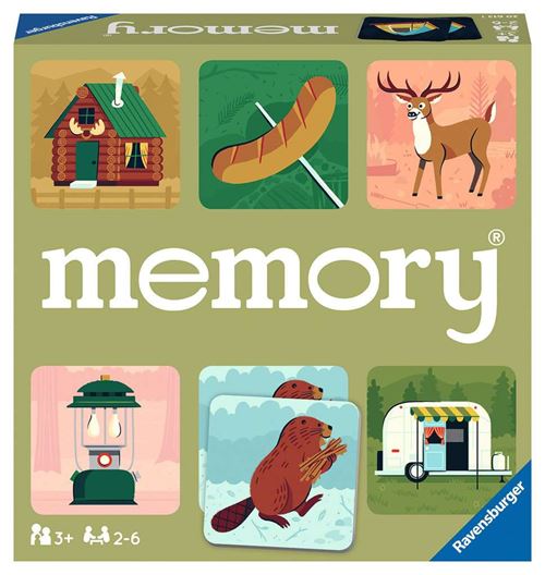 Jeu de mémoire Les grands espaces Ravensburger Memory