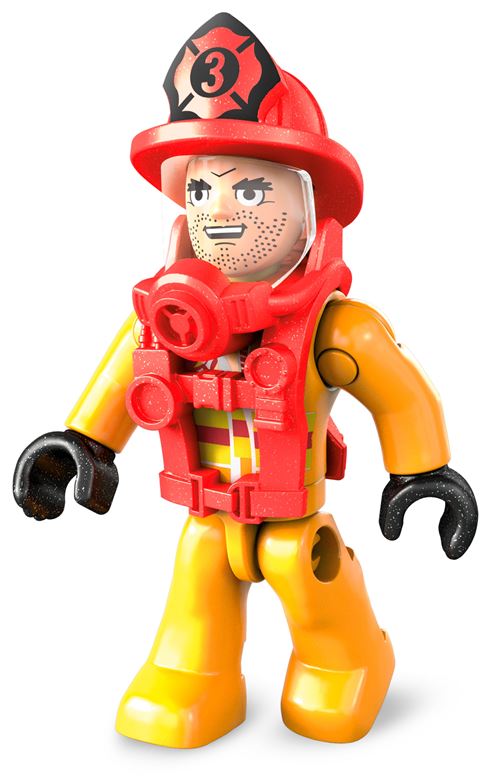 MEGA BLOKS - Camion Course et Construction - Coffret avec 19 pièces - MEGA Bloks - JFR29 - Jeux - Jouets