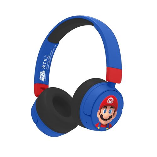 Jeu éducatif et électronique Otl Super Mario face Kids Wireless Headphones - Otl