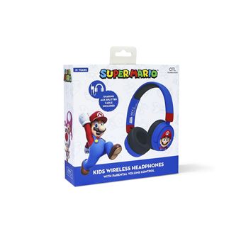 Jeu éducatif et électronique Otl Super Mario face Kids Wireless Headphones