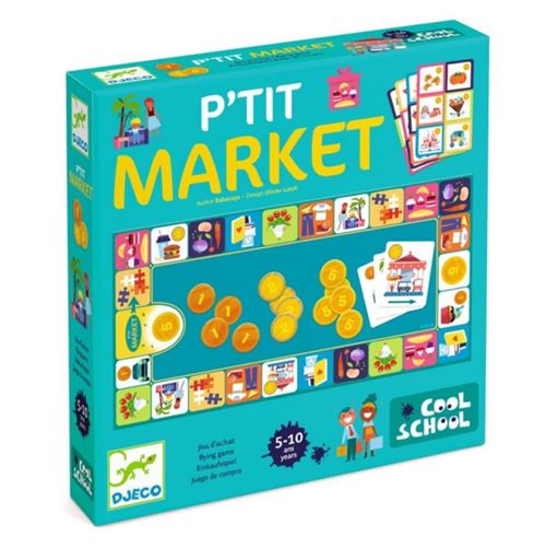 Jeu de pions Djeco P’tit Market - vue 3