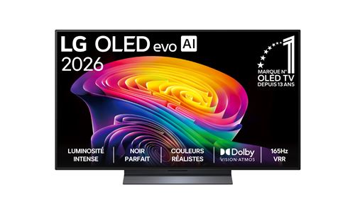 TV LG 4K OLED Evo OLED48C6 121 cm 2026 - vue 2