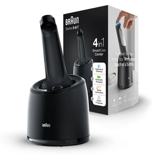 Centre de Nettoyage Braun SmartCare 4 en 1 Noir