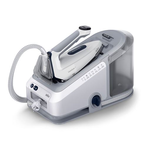 Delonghi Centrale Vapeur Braun Carestyle 7 Pro 2700 W Blanc Et Gris