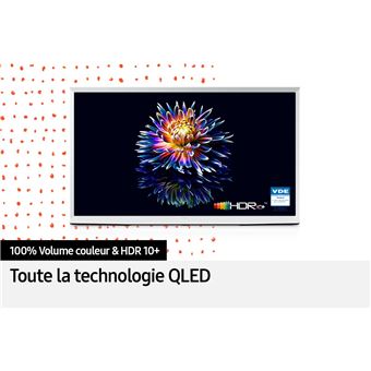 TV QLED Samsung The Serif QE65LS01B 65'' 4K UHD Smart TV Bleu 2022