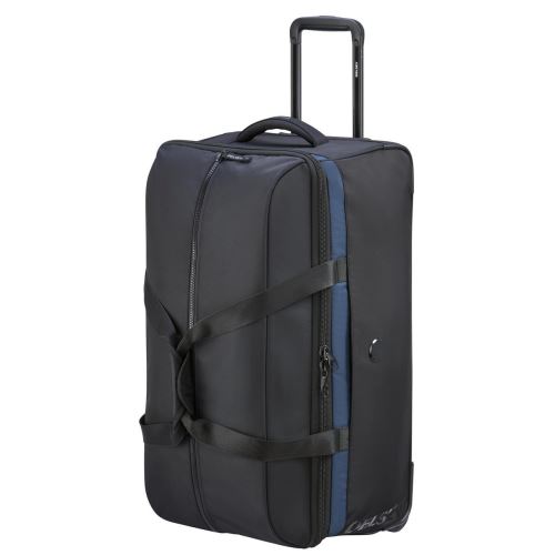 Sac de voyage à 2 roues Delsey Egoa Taille M 69 cm Noir
