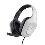 Casque gaming supra-auriculaire filaire Trust GXT 415PS Zirox pour PS5 et PS4 Blanc