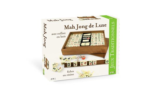 Smir - 37202 - Jeu De Société - Coffret De Mah-Jong Luxe