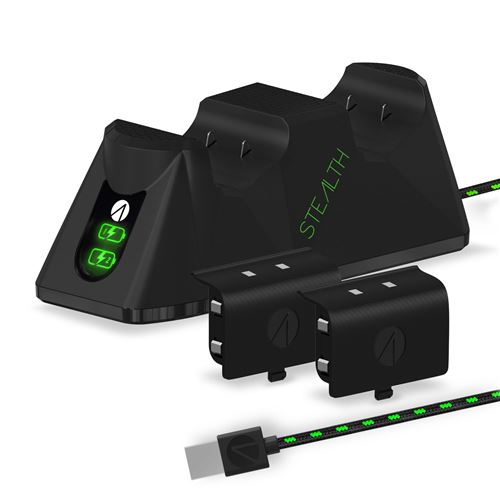 Double station de charge pour Xbox Stealth SX C100X Noir