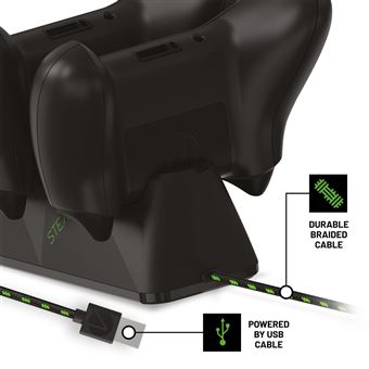 Double station de charge pour Xbox Stealth SX C100X Noir