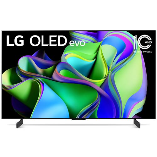 TV OLED Evo LG Oled42C3 106 Cm 4K UHD Smart TV Noir et Argent
