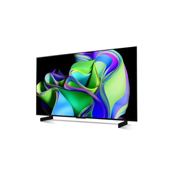 TV OLED Evo LG OLED42C3 106 cm 4K UHD Smart TV 2023 Noir et Argent