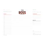 Tapis de souris en papier et Bloc notes Boss Legami Smart Notes