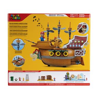 Playset Super Mario Jakks Pacific Bâteau de Bowser