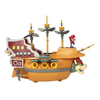Playset Super Mario Jakks Pacific Bâteau de Bowser
