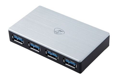 Mobility Lab High Speed Hub 4 ports 3.0 - Concentrateur (hub) - 4 x SuperSpeed USB 3.0 - de bureau