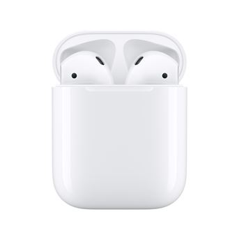 Apple AirPods 2 avec boîtier de charge Ecouteurs sans fil True Wireless Reconditionné Grade Premium