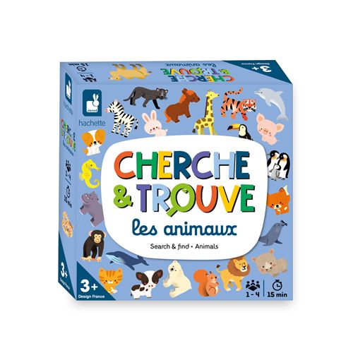 Janod Jeu Classique Mon Premier Cherche Et Trouve Les Animaux - Image 3