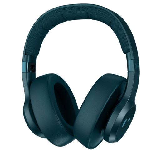 Casque circum-aural sans fil Bluetooth à réduction du bruit Fresh'n Rebel Clam ANC Bleu pétrole