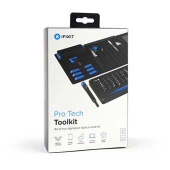 Kit d'outils Ifixit Pro Tech Toolkit Noir et Bleu
