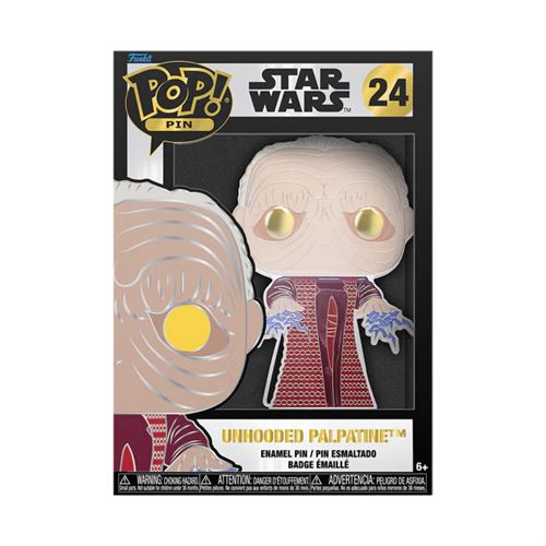 Petite Figurine Funko Pop Lpp Star Wars : Unhooded Palpatine
