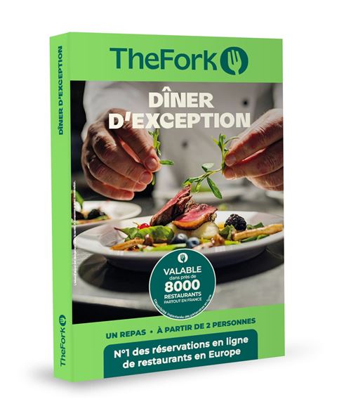 Coffret cadeau TheFork Dîner d exception