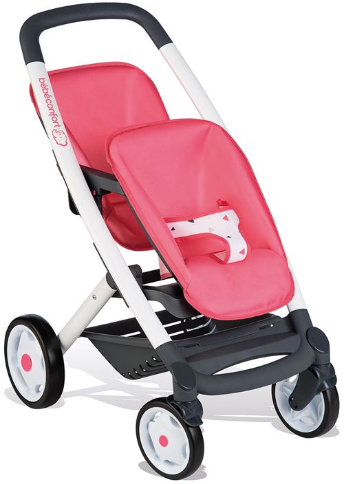 Poussette jumeaux Smoby Bébé Confort