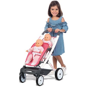 Poussette Jumeaux Smoby Bebe Confort Poussette De Poupee Achat Prix Fnac