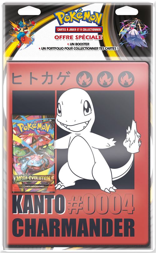 Boite de Carte à collectionner Pokémon EV11 Pack Portfolio et Booster modèle aléatoire
