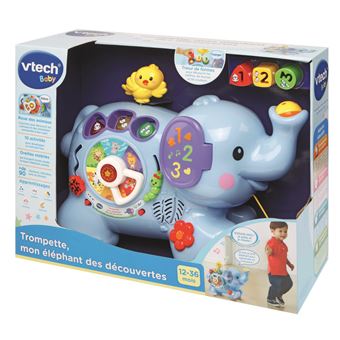 Jeu éducatif Vtech Baby Trompette mon éléphant des découvertes - 1