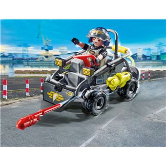 Playmobil City Action 71147 Quad transformable de bandit