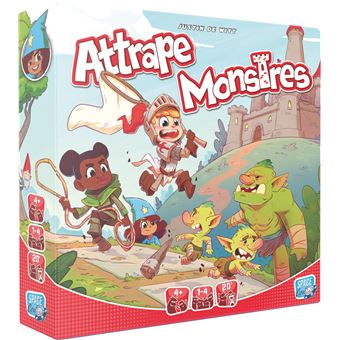 Jeu couleur et forme Asmodee Attrape Monstres