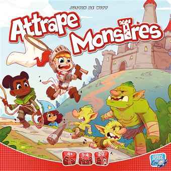 Jeu couleur et forme Asmodee Attrape Monstres