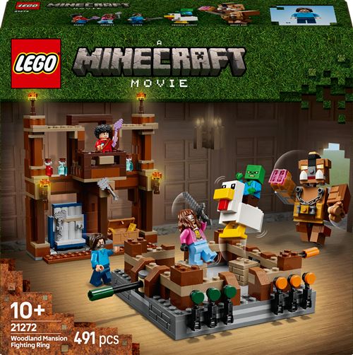 Lego Minecraft Lego® Minecraft® 21272 Le Ring Du Manoir Des Bois