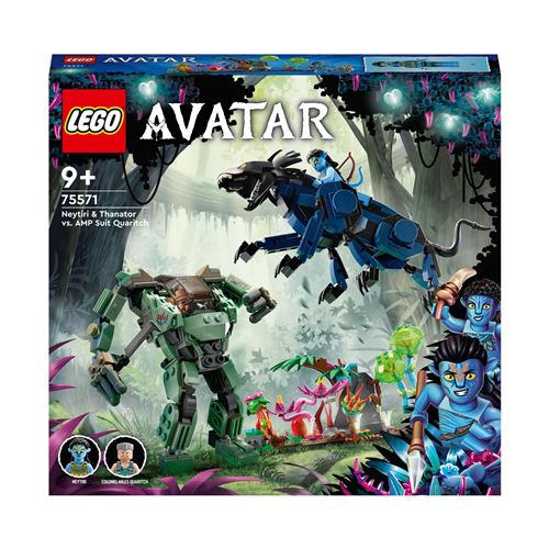 LEGO® Avatar 75571 Neytiri et le Thanator vs. Quaritch dans l’exosquelette AMP