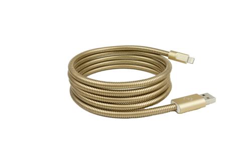 Câble Lightning Fuse Chicken Titan Gold Plus 1.5 m Or