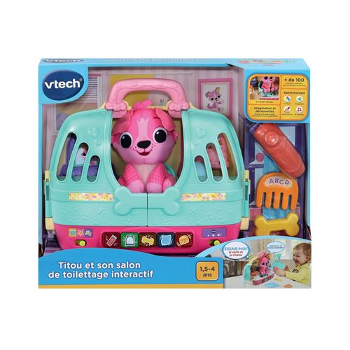 Vtech Baby Multicolore Titou Et Son Salon De Toilettage Interactif