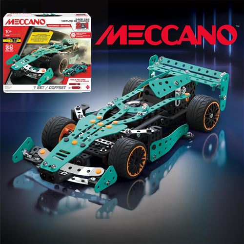 Jeu de construction Meccano F1 Modèle 2-en-1 - Meccano