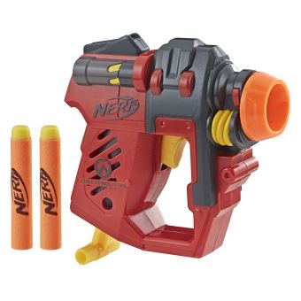 Nerf MicroShots Overwatch Torbjorn et Fléchettes Nerf Overwatch Officielles