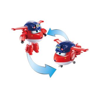 Figurine Super Wings transformable Jett Police 12 cm EU730231