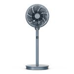 Ventilateur sur pied Rowenta Turbo Swift Silence QV5041F0 Bleu Gris
