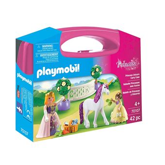 Playmobil Princess Le palais royal 70107 Valisette Princesses avec licorne